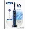 image:imageOralB Rechargeable Electric Toothbrush iO7 Limited Deep Clean  Protect 5 Cleaning Modes Interactive Display Visible Pressure Sensor 2 Brush Heads Charging Travel Case Sapphire Blue