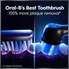 image:imageOralB Rechargeable Electric Toothbrush iO9 Limited Ultimate Clean 7 Cleaning Modes Interactive Display iSense Charger Charging Travel Case Visible Pressure Sensor 3 Brush Heads Rose QuartzBlack