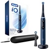 image:imageOralB Rechargeable Electric Toothbrush iO7 Limited Deep Clean  Protect 5 Cleaning Modes Interactive Display Visible Pressure Sensor 2 Brush Heads Charging Travel Case Sapphire Blue